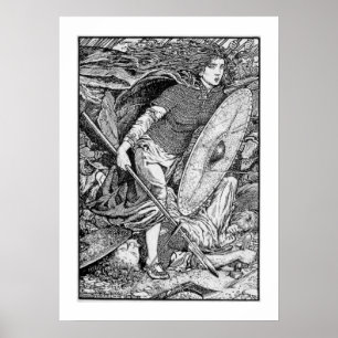 Poster Lagertha Shield Maiden
