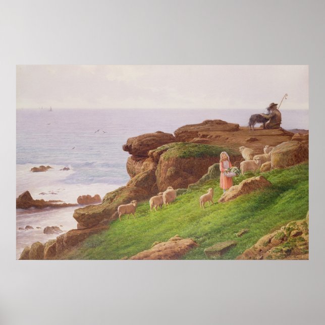 Poster L'agneau pour animaux de compagnie (Devant)