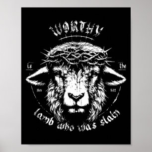 Poster L'Agneau qui a été immolé est digne Apocalypse 5 1