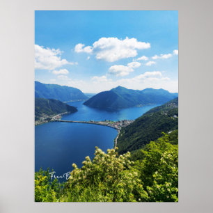 Poster Lago di Lugano