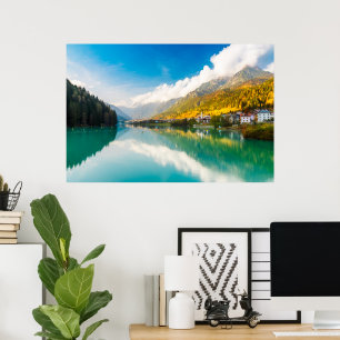 Poster Lago di Père Noël Caterina Auronzo di Cadore