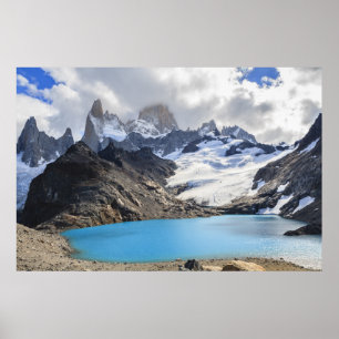 Poster Laguna De Los Tres, parc national de visibilité