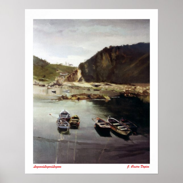 Poster Lagune/Lagune/Lagune (Devant)