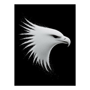 Poster L'aigle - Art Mur Abstrait