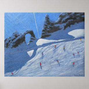 Poster L'aiguille Percee Tignes 2009