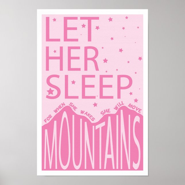 Poster Laisse-La Dormir (Devant)