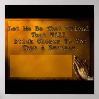 Poster Laisse-Moi Être Cet Ami