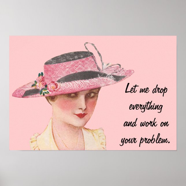 Poster Laisse-Moi Tout Abandonner (Devant)