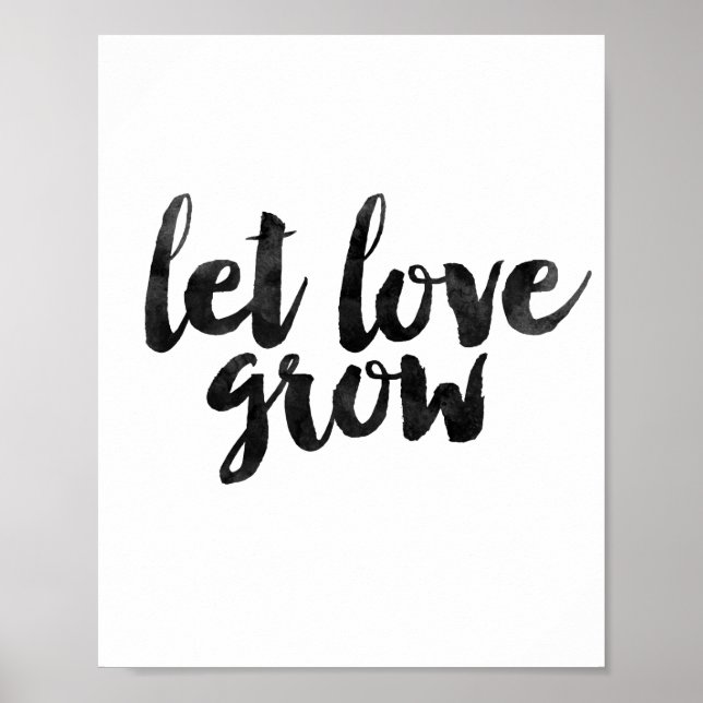 Poster Laisser grandir l'amour (Devant)