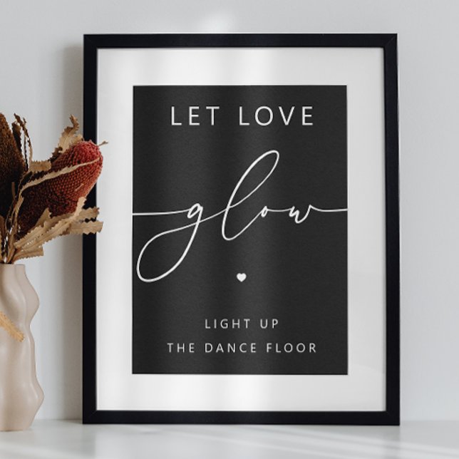 Poster Laisser l'amour s'épanouir | Sparkler ou Stick Mar (Créateur téléchargé)