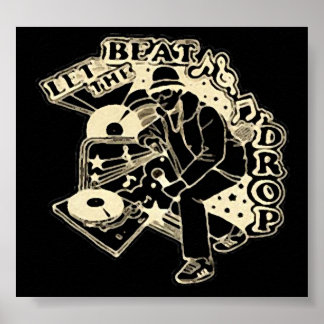 Poster laisser tomber le rythme