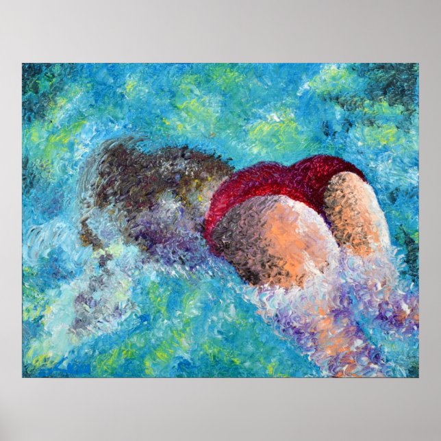 Poster Laissez le stress derrière vous (Devant)