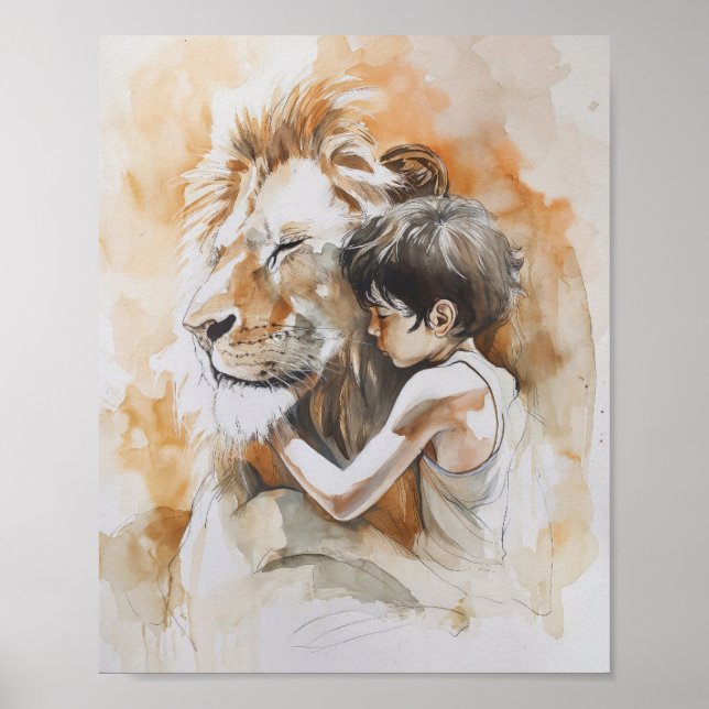Poster Laissez les petits enfants venir à moi - Jésus le  (Devant)