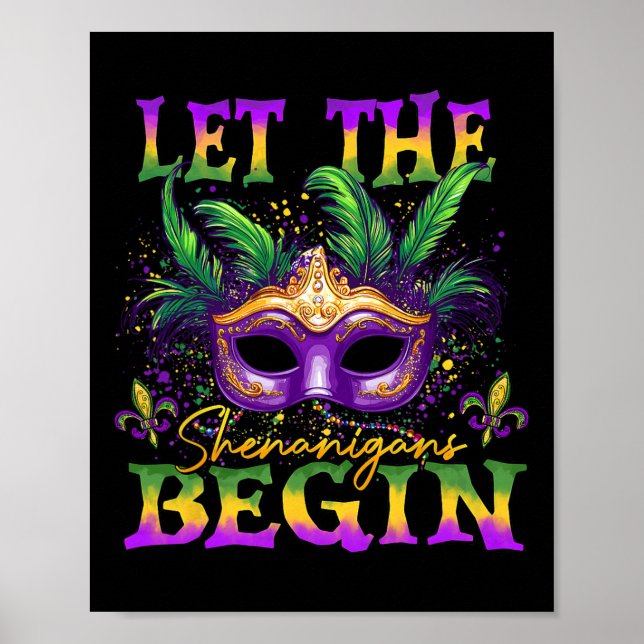 Poster Laissez Les Shenanigans Commencer Le Costume De Ma (Devant)