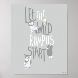 Poster Laissons le Rumpus sauvage commencer