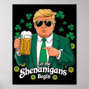 Poster Laissons les Shenanigans commencer une drôle de St