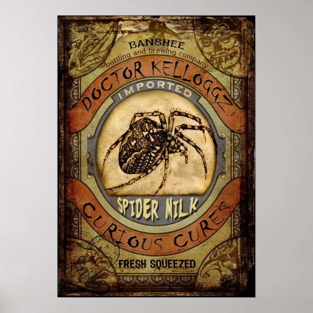Poster Lait d'araignée (Devant)