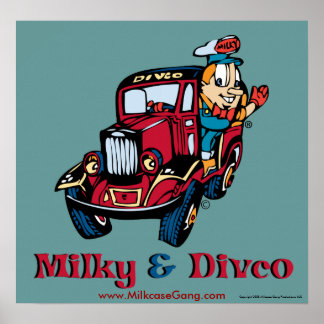 Poster Lait et Divco
