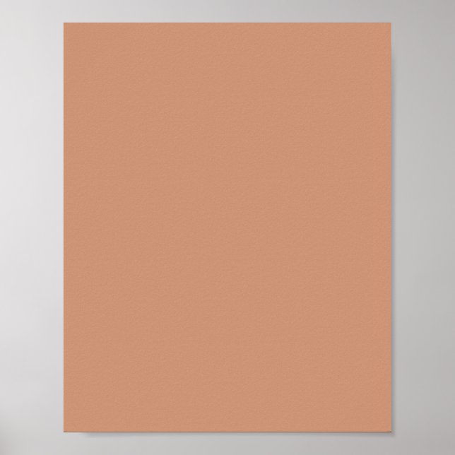Poster Laiton antique (couleur solide) (Devant)