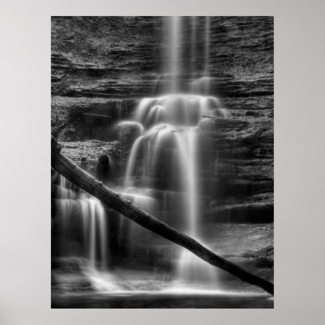 Poster Lake Falls (Devant)