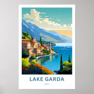 Poster Lake Garda Italie Imprimer Voyage