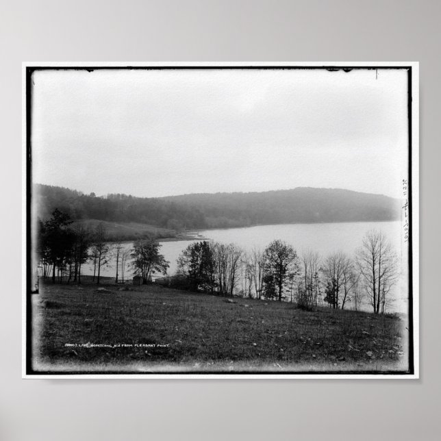 Poster Lake Hopatcong, N.J., de Pleasant Point c1890s (Devant)
