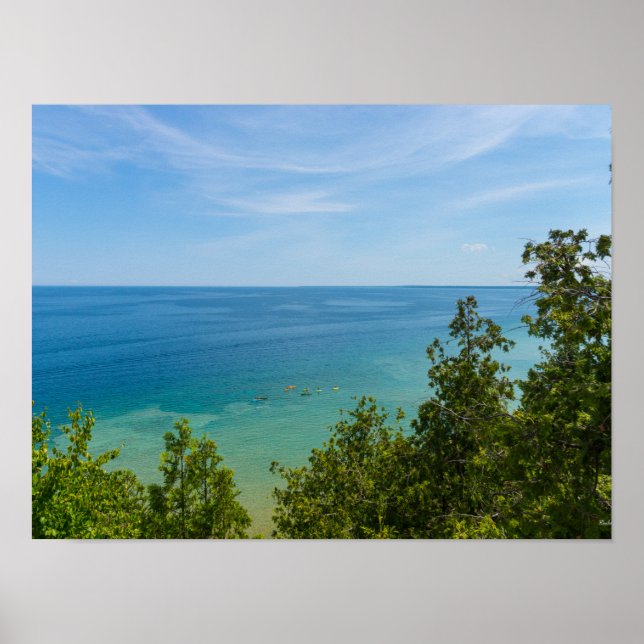 Poster Lake Huron Lookout (Devant)