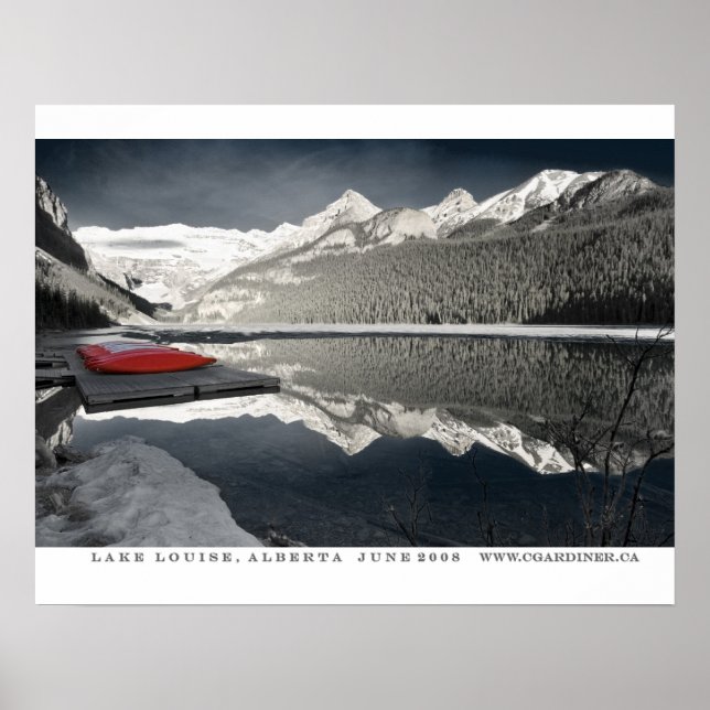 Poster Lake Louise (Alberta) (Devant)