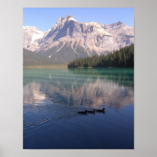 Poster Lake Mountains Cottage Office Destiny's Destiny