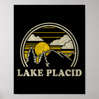 Poster Lake Placid New York Ny