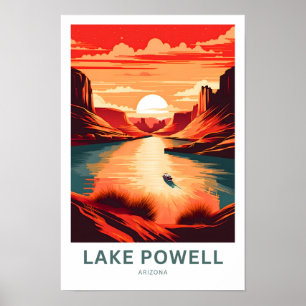 Poster Lake Powell Arizona Imprimer Voyage