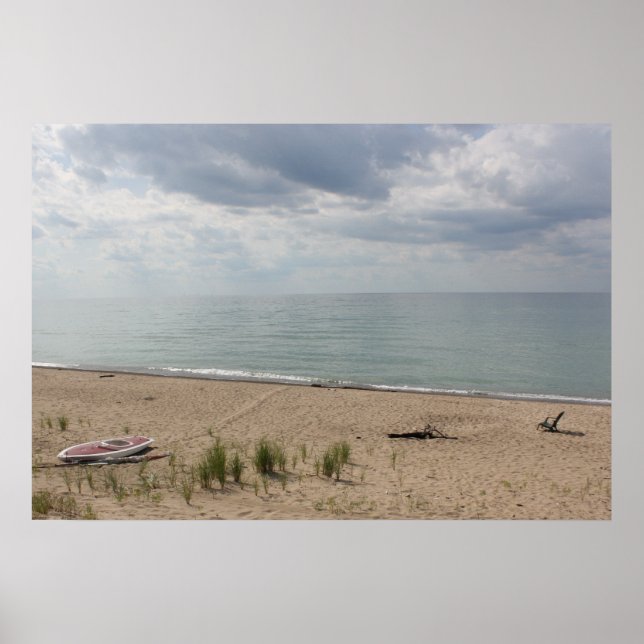 Poster Lakeshore national des dunes de l'Indiana (Devant)