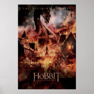 Poster Laketown Ablaze Avec SMAUG™ & BARD THE BOWMAN™