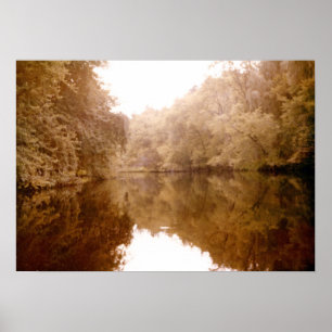 Poster Lakeview en miroir