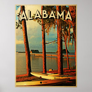 Poster L'Alabama vintage