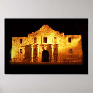 Poster L'Alamo, San Antonio, Texas