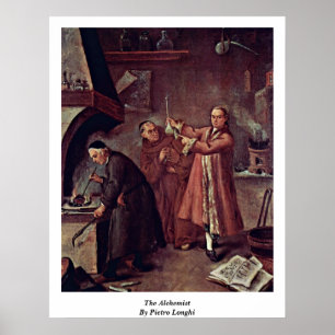 Poster L'Alchimiste De Pietro Longhi