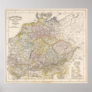 Poster L'Allemagne sous Saxon