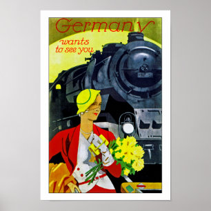 Poster L'Allemagne veut vous voir