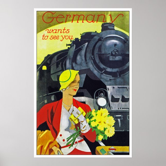 Poster L'Allemagne veut vous voir (Devant)