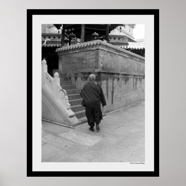Poster Lama Monk Imprimer (Devant)