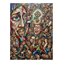 L'Âme de l'Irlande : Pub Cubiste et Art de la Croi