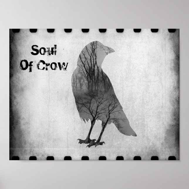 Poster L'Âme Du Corbeau (Devant)