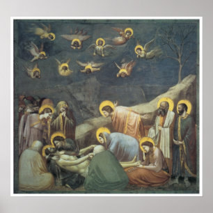 Poster Lamentation du Christ, c.1305 Giotto