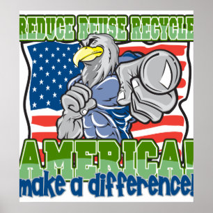 Poster L'Amérique de l'environnement