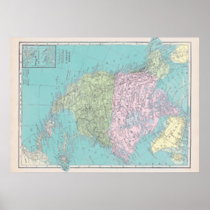 Poster L'Amérique du Nord