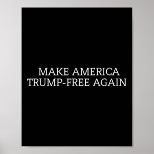 Poster L'Amérique emprisonne Trump Tee - Le verrouille - 