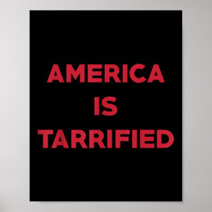 Poster L'Amérique est une drôle de marionnette politique