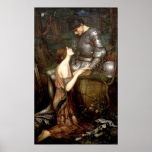 Poster Lamia (1905) par John Waterhouse