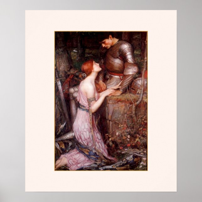 Poster Lamia De John W. Waterhouse (Devant)